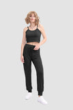 namcoverse Crop Cami Knit Top & Drawstring Waist Pants