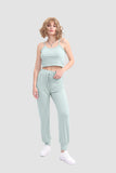 namcoverse Crop Cami Knit Top & Drawstring Waist Pants