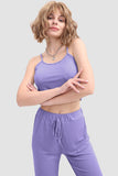 namcoverse Crop Cami Knit Top & Drawstring Waist Pants