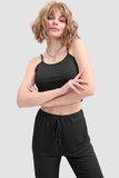 namcoverse Crop Cami Knit Top & Drawstring Waist Pants