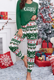 namcoverse Christmas Printed Two-piece Loungewear