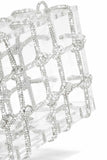 namcoverse Rhinestone Clear Shoulder Bag