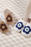 namcoverse Flower Plush House Slippers