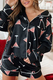 namcoverse Christmas Satin Printed Loungewear