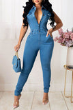 namcoverse Solid Color Classic Jumpsuit