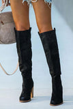 namcoverse Solid Color Classic Suede Boots