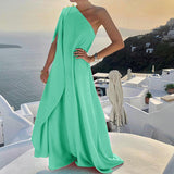 Namcoverse Sexy Elegant Wedding Party Loose Sleeveless Maxi Dress