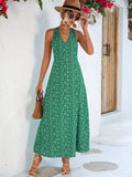 Namcoverse Backless V Neck Elegant Maxi Dress