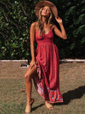 Namcoverse Sexy Bohemian Elegant Floral Fashion Casual Party Maxi Dress