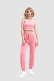 namcoverse Crop Cami Knit Top & Drawstring Waist Pants