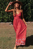 Namcoverse Sexy Bohemian Elegant Floral Fashion Casual Party Maxi Dress