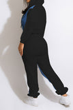 namcoverse Patchwork Boyish Zipped Design Pant Suit