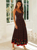 Namcoverse Sexy Bohemian Elegant Floral Fashion Casual Party Maxi Dress