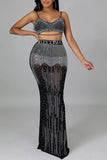 namcoverse Rhinestone Party See-Through Dress Suit