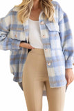 namcoverse Plaid Mohair Button Up Coat