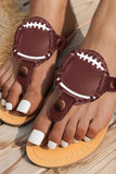 namcoverse Baseball Flip-Flop Flat Sandals