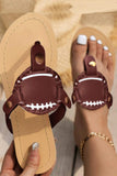 namcoverse Baseball Flip-Flop Flat Sandals