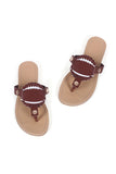 namcoverse Baseball Flip-Flop Flat Sandals