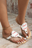 namcoverse Baseball Flip-Flop Flat Sandals