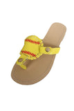 namcoverse Baseball Flip-Flop Flat Sandals