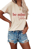 namcoverse Be Mine Letter Graphic T-shirt