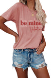 namcoverse Be Mine Letter Graphic T-shirt