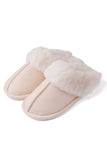 namcoverse Solid Fuzzy House Slippers