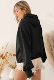 namcoverse Long Sleeve Zipper Pocket Drawstring Hooded Sweatshirt