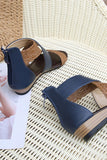 namcoverse Bohemia Weave Cross Slides Vintage Sandals