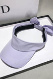 namcoverse Solid Color Bow Ties Visor