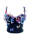 namcoverse Butterfly Corset Cami Top