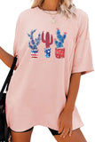 namcoverse Cactus Flag Print T-shirt