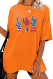 namcoverse Cactus Flag Print T-shirt