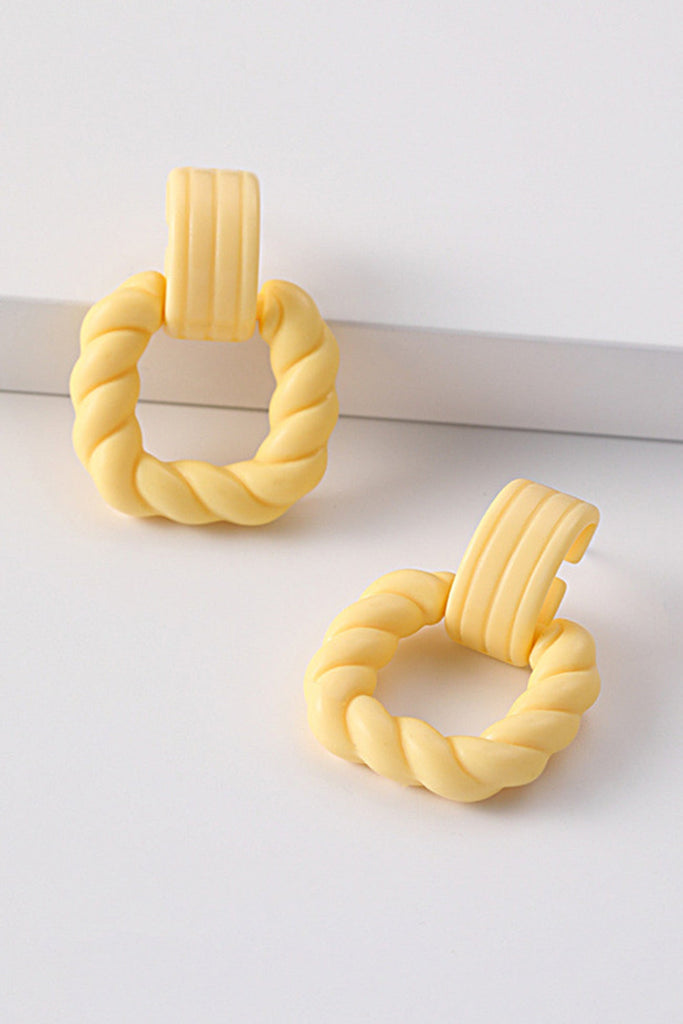 namcoverse Candy Colors Twisted Earrings