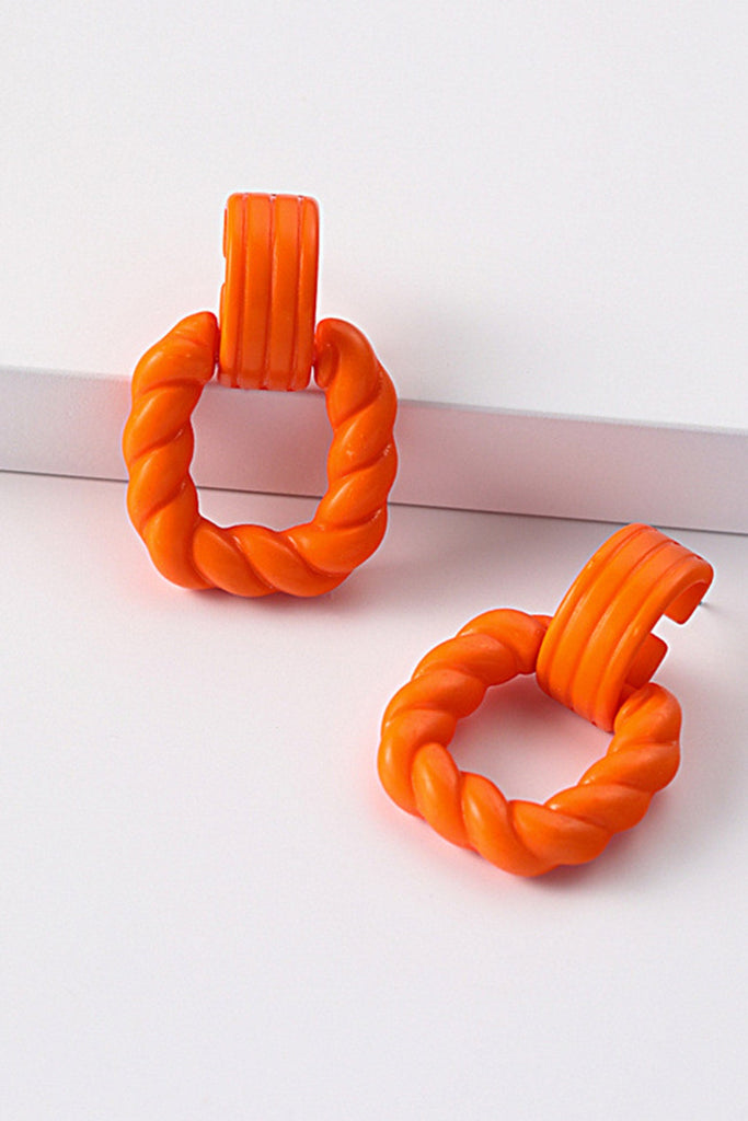 namcoverse Candy Colors Twisted Earrings
