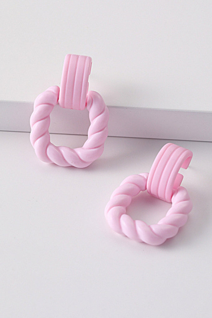 namcoverse Candy Colors Twisted Earrings