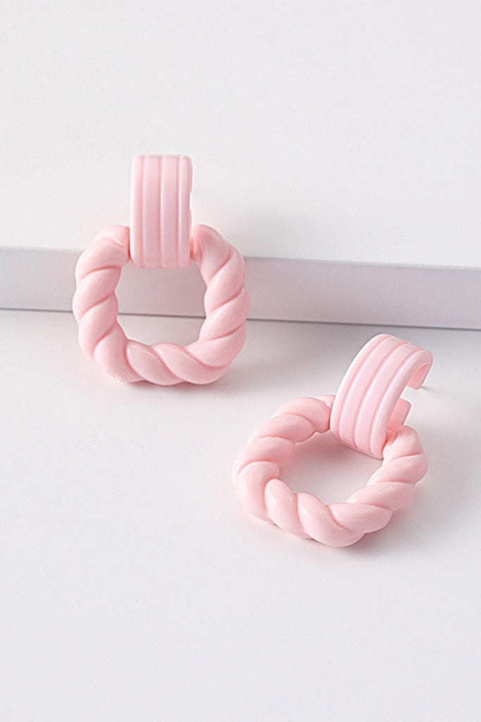 namcoverse Candy Colors Twisted Earrings