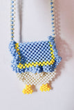 namcoverse Cartoon Handmade Beaded Crossbody Bag