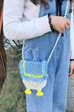 namcoverse Cartoon Handmade Beaded Crossbody Bag