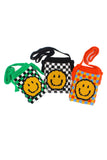 namcoverse Cartoon Smiley Knitted One-Shoulder Bag