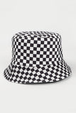 namcoverse Checkered Print Reversible Bucket Hat