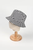 namcoverse Checkered Print Reversible Bucket Hat