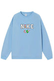 namcoverse Christmas Letter Graphic Cotton Sweatshirt