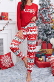 namcoverse Christmas Printed Two-piece Loungewear