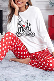 namcoverse Christmas Printed Two-piece Loungewear