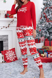 namcoverse Christmas Printed Two-piece Loungewear