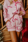 namcoverse Christmas Satin Printed Loungewear