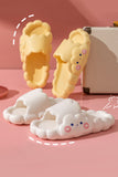 namcoverse Cloud Solid Color Flat Slippers