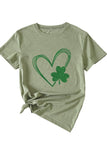 namcoverse Clover Peach Heart Graphic T-shirt