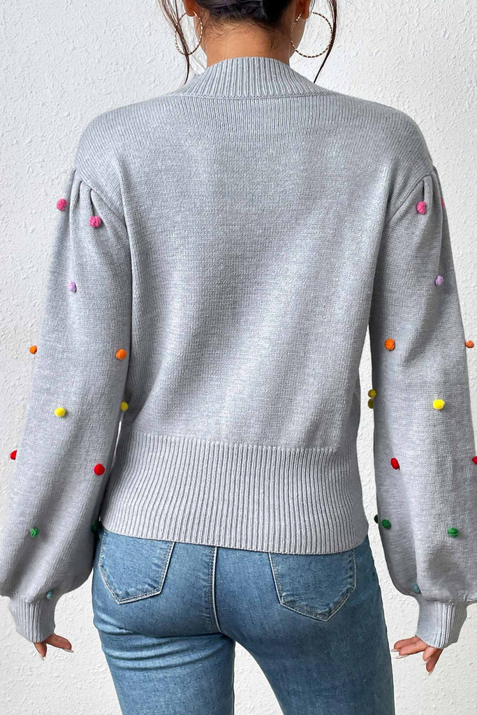 namcoverse Colorful Yarn Ball Pullover Sweater